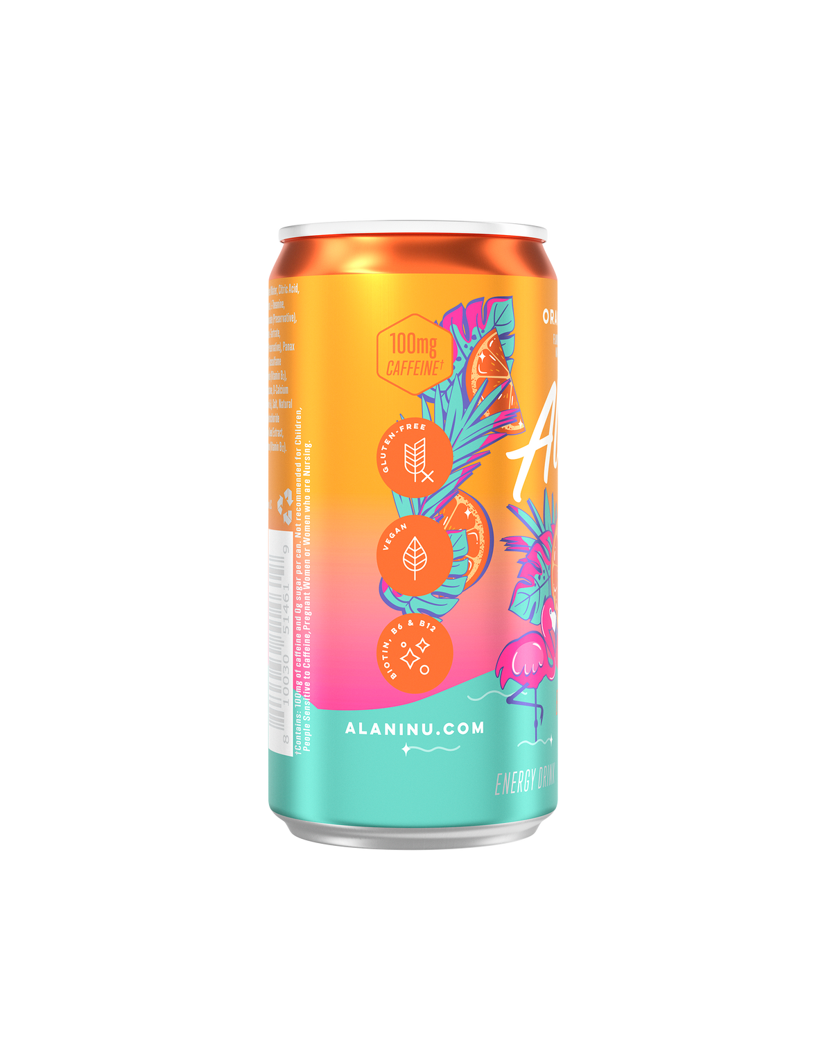 Orange Kiss Mini Energy Drink, 24-Pack