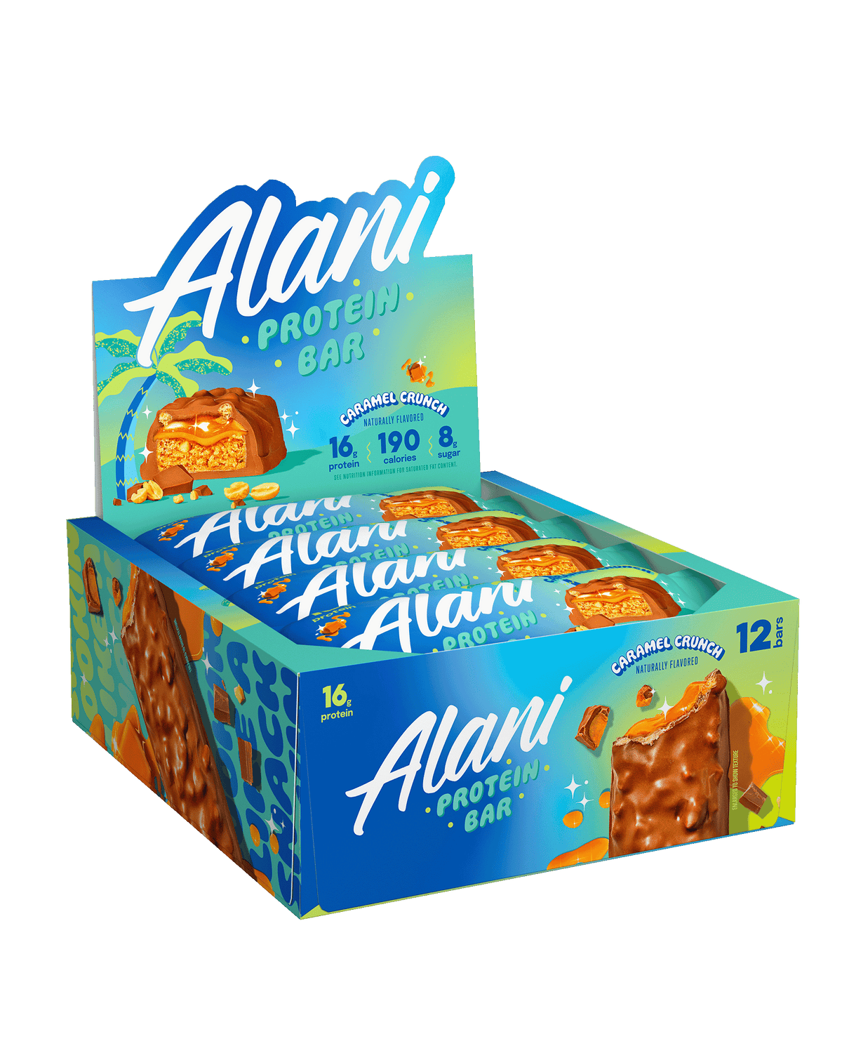Caramel Crunch Gluten-Free Protein Bars - 4-Pack