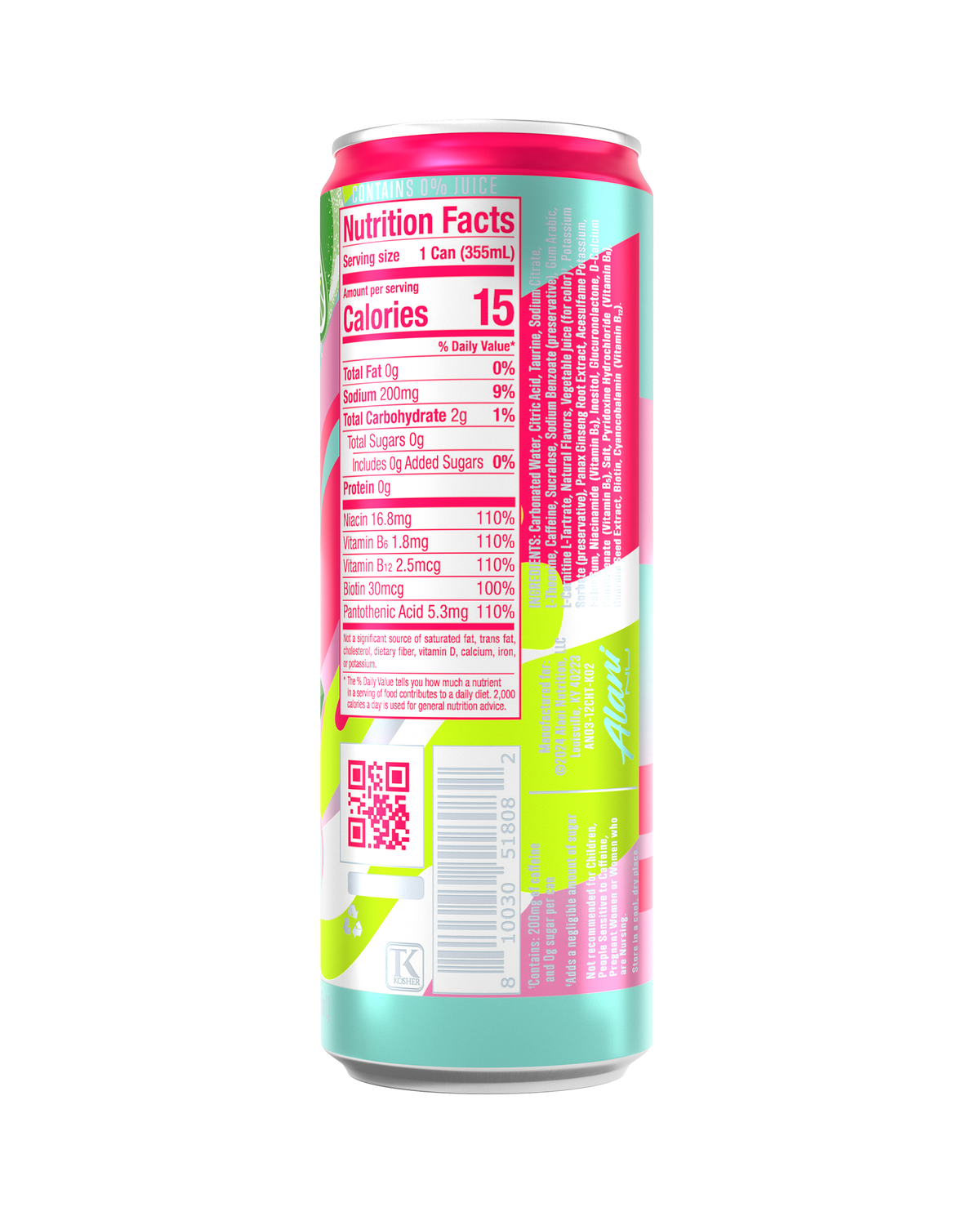 Cherry Twist Cherry Lime Energy Drink, 12-Pack