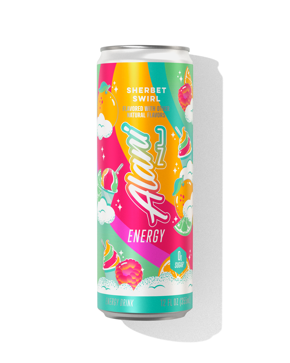 Sherbet Swirl Citrus-Berry Energy Drink - 12-Pack