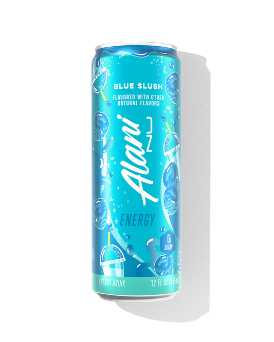 Blue Slush Blue-Raspberry Energy Drink - 12-Pack