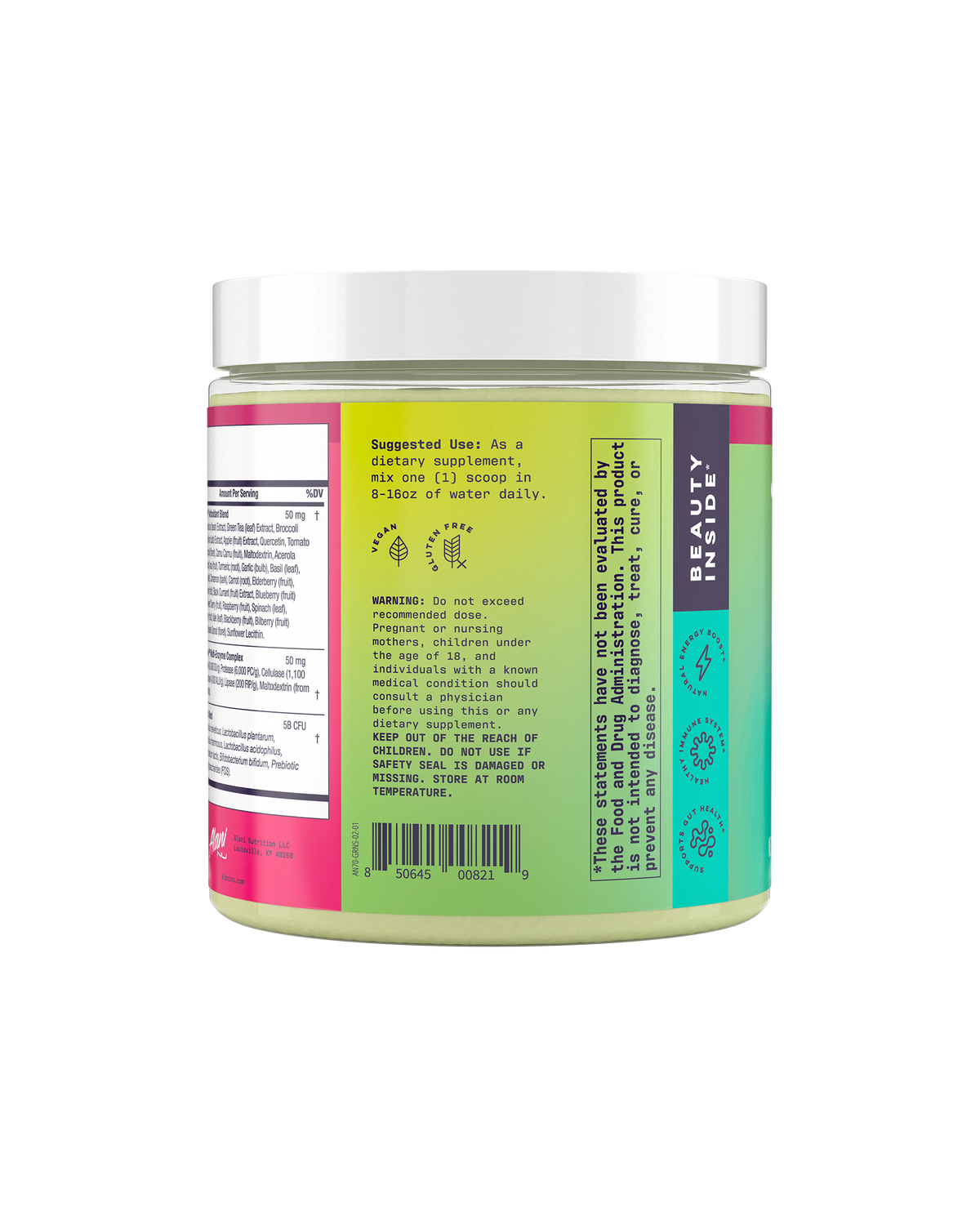 Wild Berry Super Greens Powder, 30-Day Supply