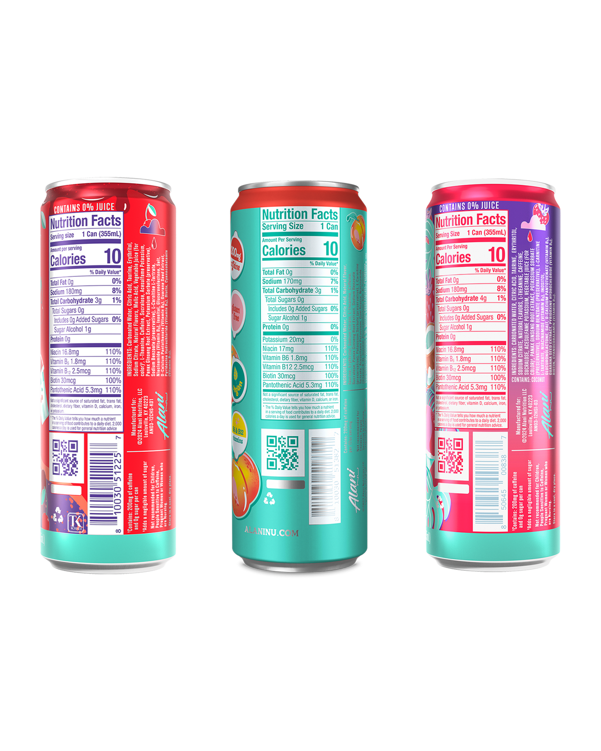 Beach Blend Energy Drink Variety Pack, 12-Pack