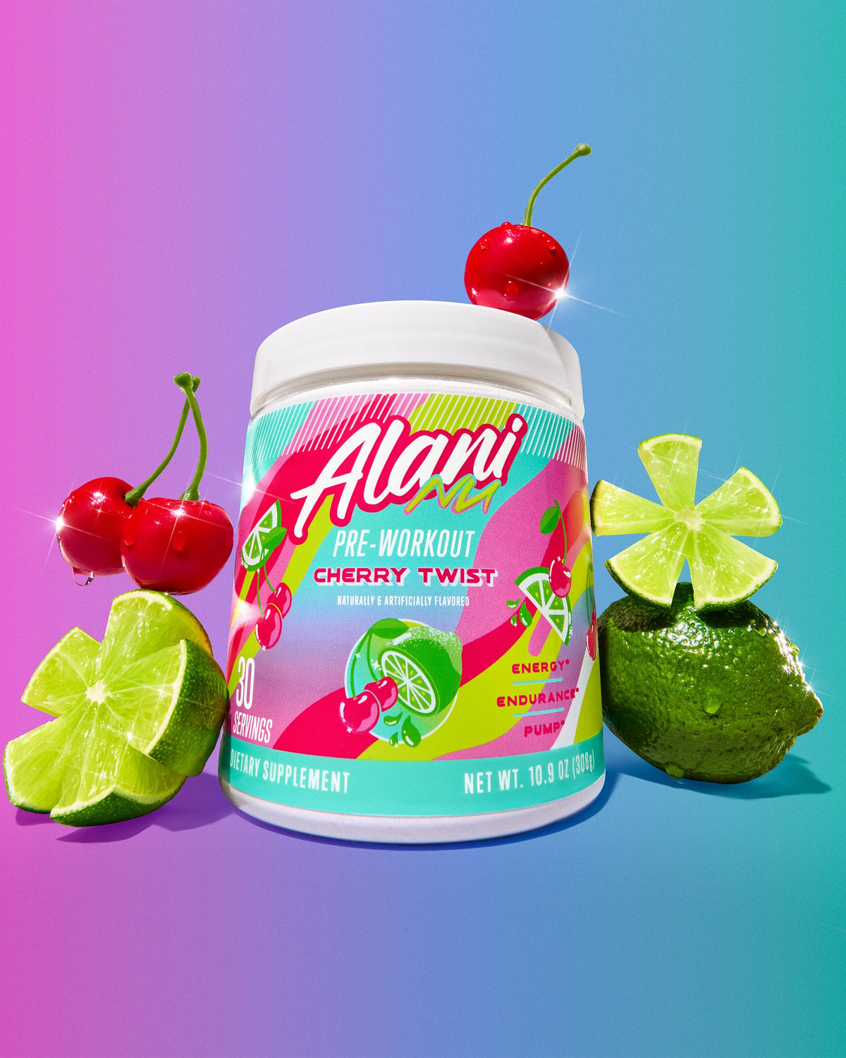 Cherry Twist Energy Drink & Pre-Workout Set