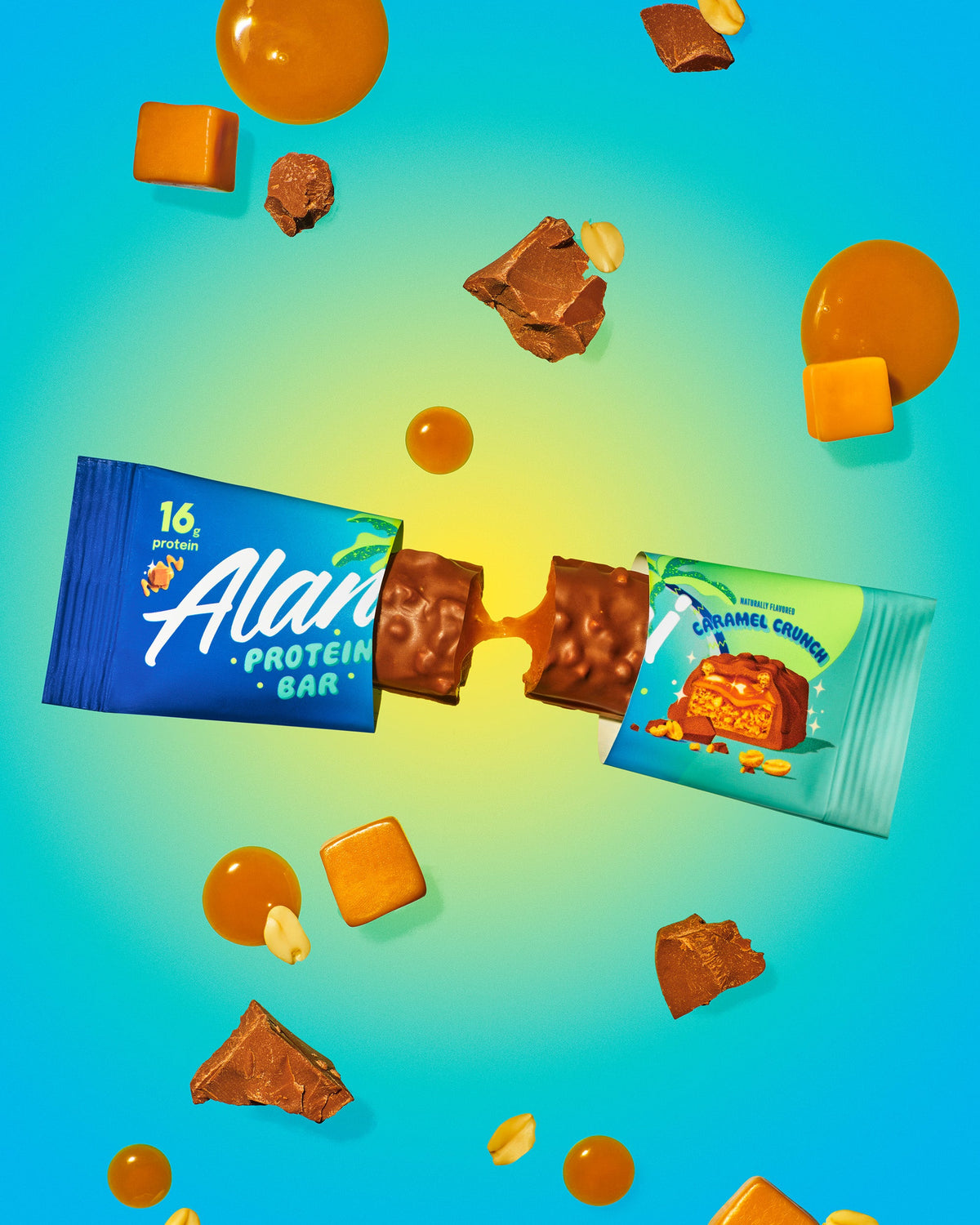 Caramel Crunch Gluten-Free Protein Bars - 4-Pack