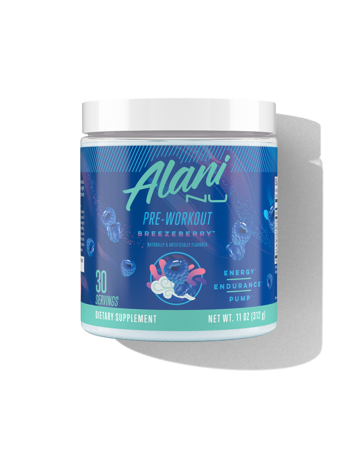 Breezeberry Pre-Workout, 30 Servings
